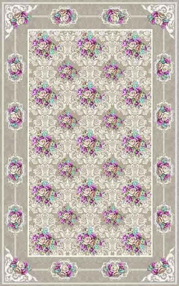 Köşeli Paspas Saçaklı Paspas Püsküllü Süngerli Hol Banyo Paspası 50x80cm Yeni Sezon 0115 - Image 1