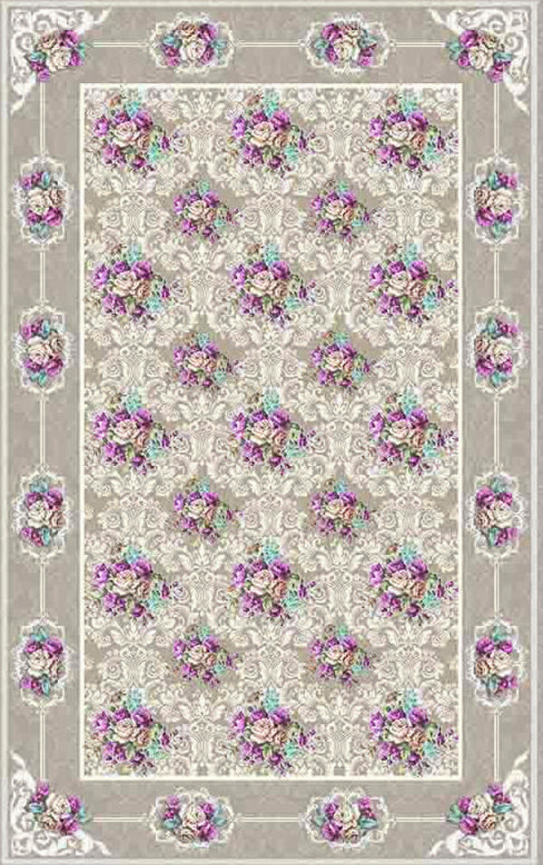 Köşeli Paspas Saçaklı Paspas Püsküllü Süngerli Hol Banyo Paspası 50x80cm Yeni Sezon 0115 - Image 1