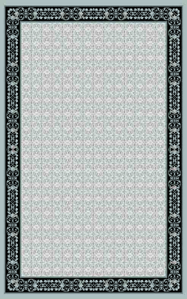 Köşeli Paspas Saçaklı Paspas Püsküllü Süngerli Hol Banyo Paspası 50x80cm Yeni Sezon 0341-04 - Image 1