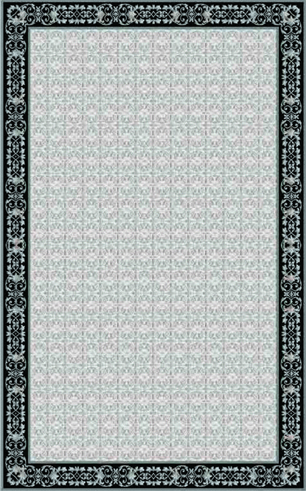 Köşeli Paspas Saçaklı Paspas Püsküllü Süngerli Hol Banyo Paspası 50x80cm Yeni Sezon 0341-04 - Image 1