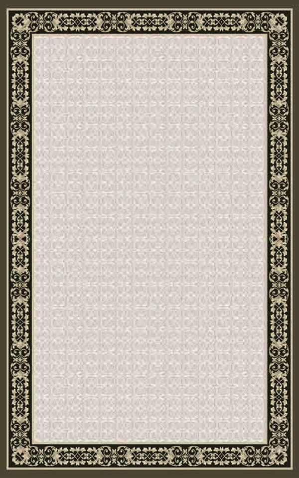 Köşeli Paspas Saçaklı Paspas Püsküllü Süngerli Hol Banyo Paspası 50x80cm Yeni Sezon 0341-05 - Image 1