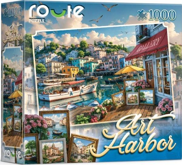 Route Sanat Limanı 1000 Parça Puzzle - Image 1