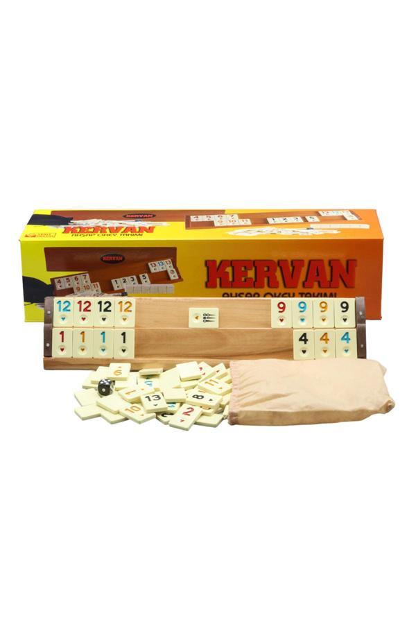 Sera Oyun Aletleri Ahşap Ağaç Okey Takımı (106 Adet Okey Taşı İle Gönderilmektedir) - Image 1