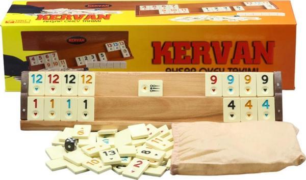 Sera Oyun Aletleri Ahşap Ağaç Okey Takımı (106 Adet Okey Taşı İle Gönderilmektedir) - Image 1