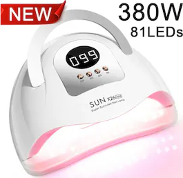 Fontenay SUN X 26 UV LED TIRNAK KURUTUCU 380 W 81 UV LED PROTEZ TIRNAK KALICI OJE KURUTMA MAKİNESİ - Image 1