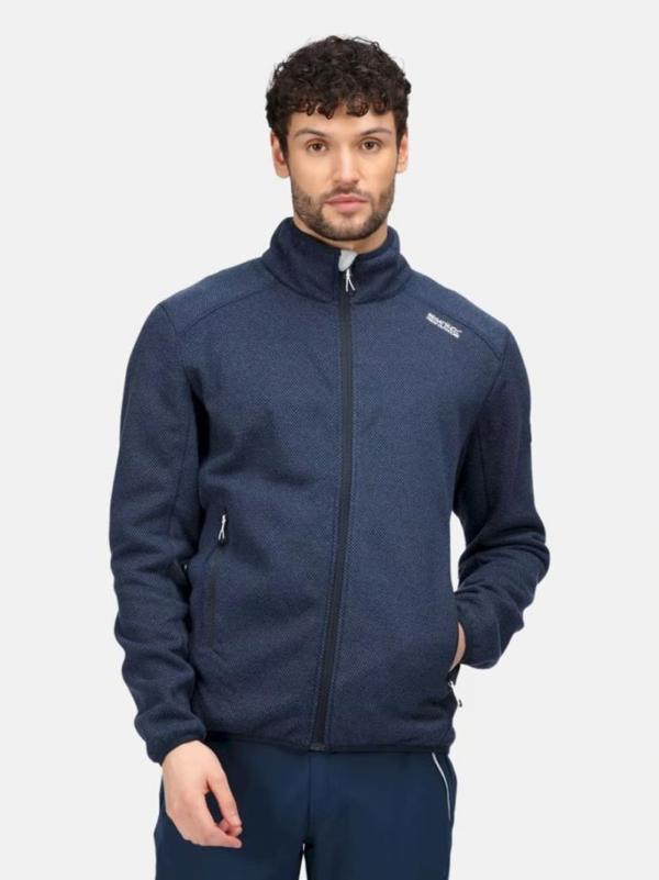 Regatta Torrens Zipper Fleece Lacivert Erkek Polar RMA351 - Image 1