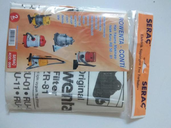 Bez Süpürge Torbası Rowenta-Conti ASN-SPR-009 - Image 1