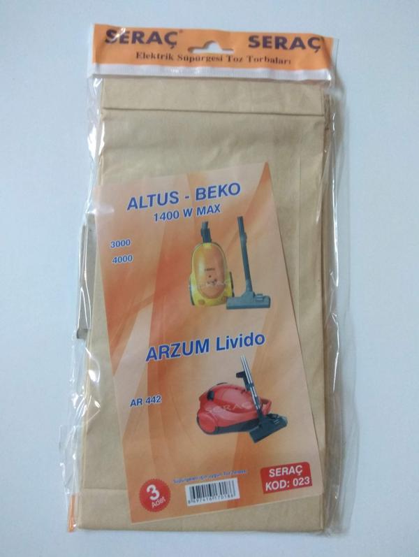 Bez Süpürge Torbası Altus-Beko ASN-SPR-023 - Image 1