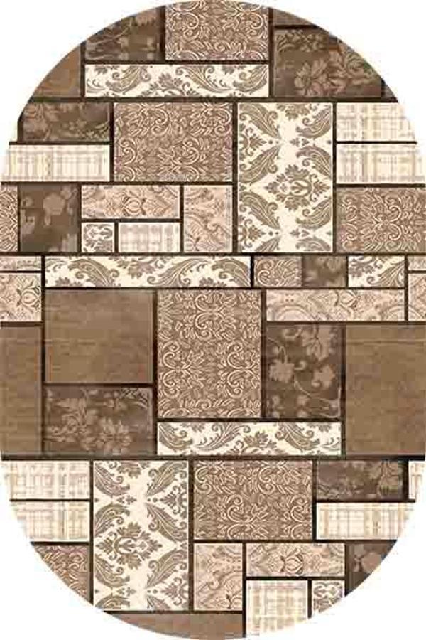 Oval Paspas Saçaklı Paspas Püsküllü Süngerli Hol Banyo Paspası 40x60cm Yeni Sezon 0124 - Image 1