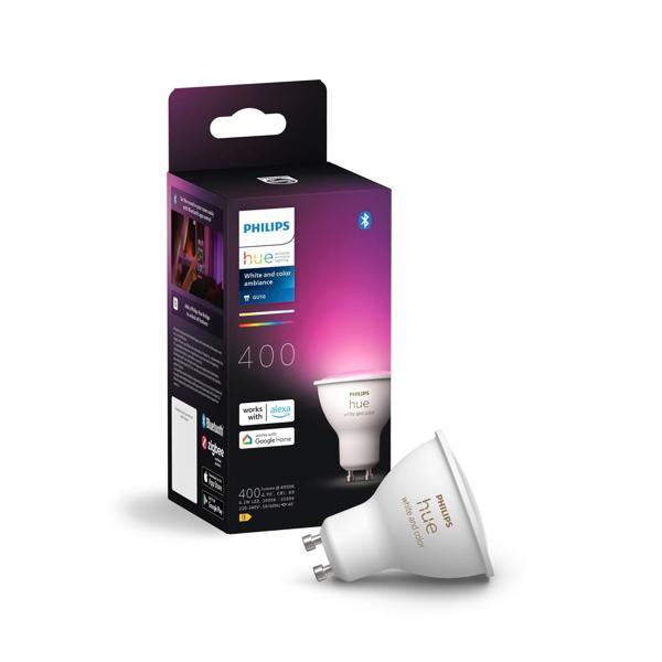Philips HueWCA 4.2W Renkli Akıllı Ampul GU10 Spot Ampul 929003666501 - Image 1