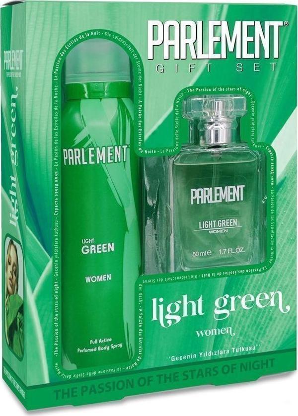 Parlement Kozmetik Light Green Set Women - Image 1