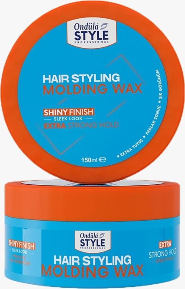 Ondüla Style Shiny Fınısh Wax Extra Strong Hold Saç Şekillendirici 150 Ml - Image 1