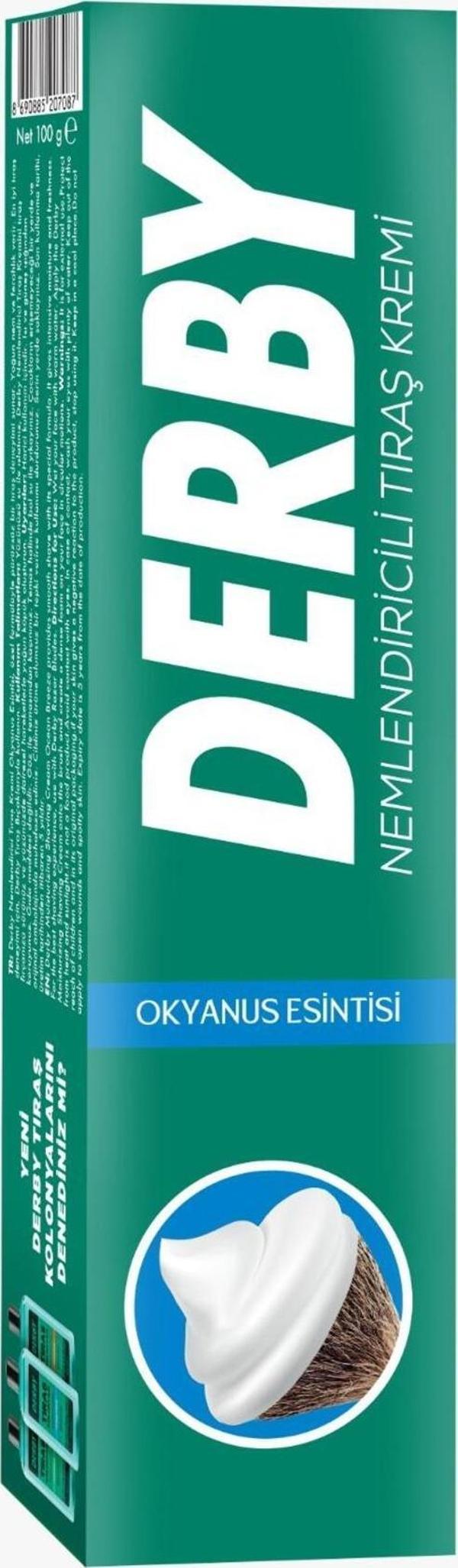 Derby Traş Kremi 100Gr Okyanus Esintisi X 3 Adet - Image 1