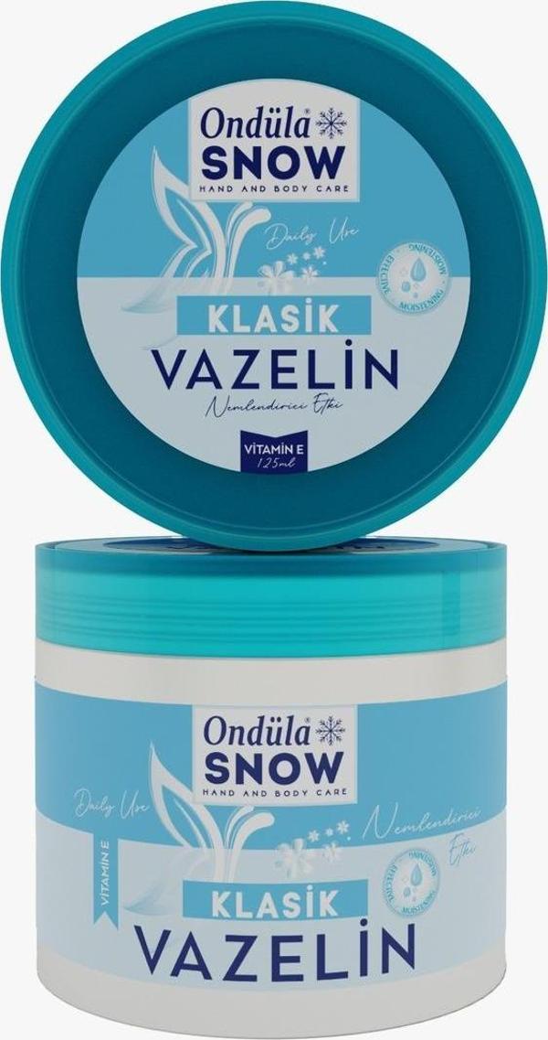 Ondüla Snow Nem Kaybına Karşı Formül Vazelin 125 Ml Klasik - Image 1