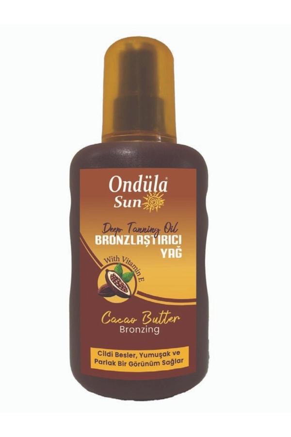Ondüla Sun Yoğun Bronzlaştırıcı Yağ 200 Ml Kakao Yağı - Image 1