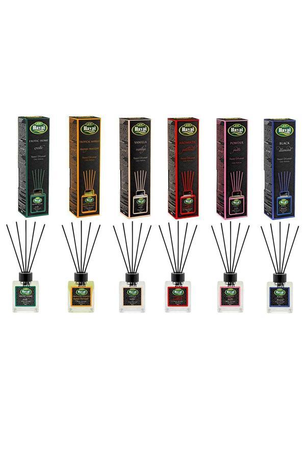 Hayat Hayatalfa Bambu Oda Kokusu 100 Ml Çubuklu Mix 6 Çeşit Birarada - Image 1