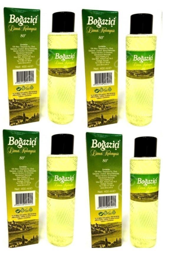Boğaziçi Limon Kolonyası 400 Ml 4 Adet - Image 1
