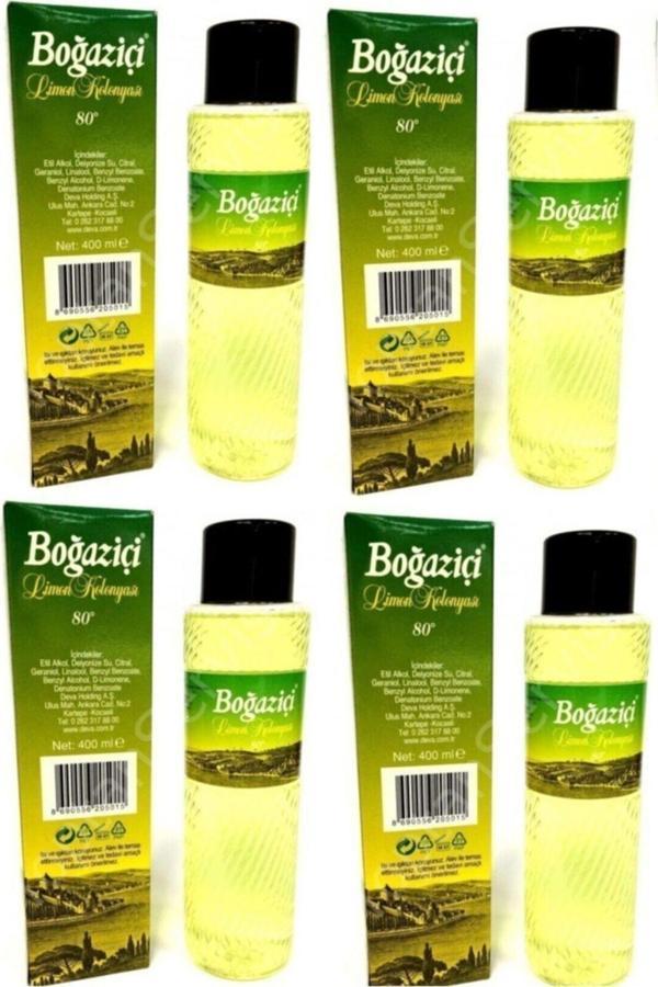 Boğaziçi Limon Kolonyası 400 Ml 4 Adet - Image 1