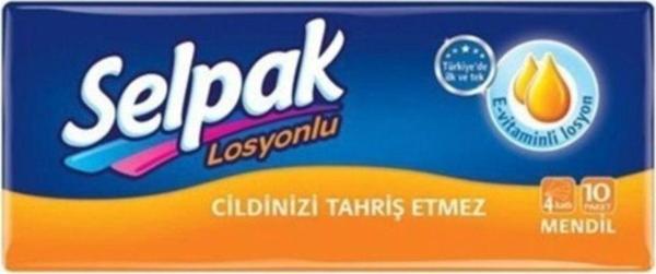 Selpak Losyonlu Mendil 10 Paket - Image 1