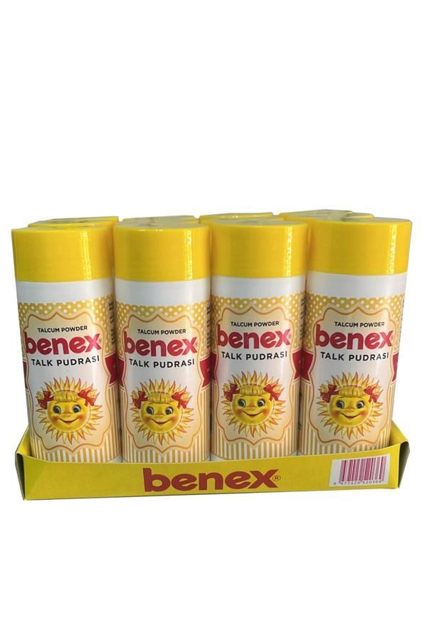 Benex Gül Kokulu Serpme Talk Pudrası 75 Gr 12 Adet - Image 1