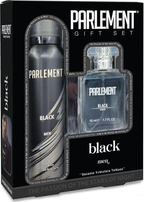 Parlement Kozmetik Parlement Black Men Set Parfüm 50 Ml Edt&150 Ml Deo - Image 1