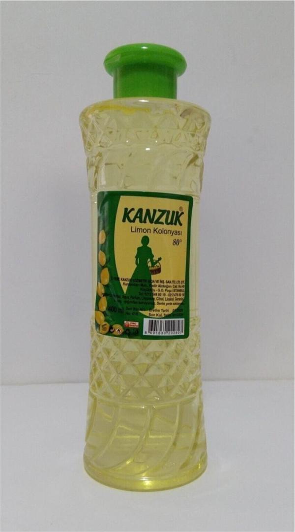 Kanzuk Limon Kolonyası 400 ML - Pet Şişe - Image 1
