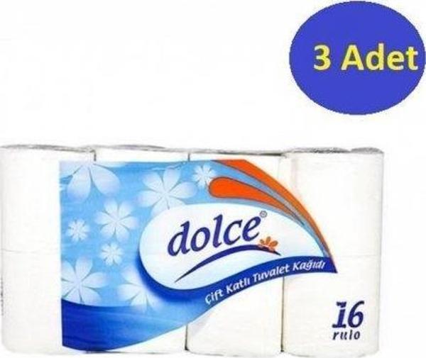 Dolce Tuvalet Kağıdı Çift Katlı 48 rulo - Image 1