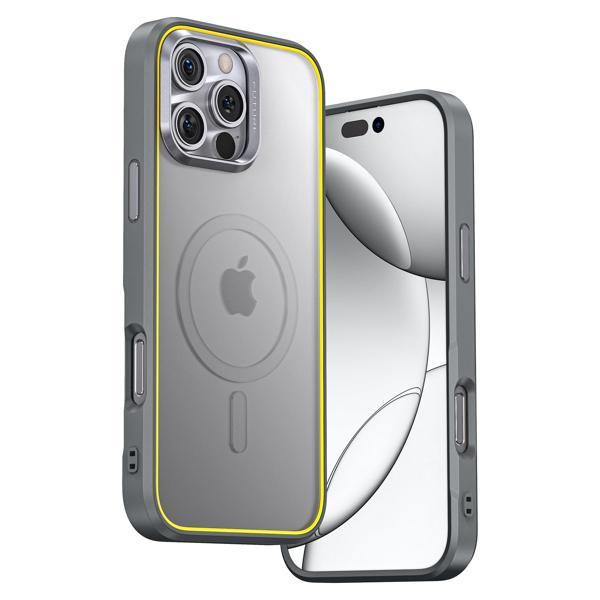 Aohi The Future Iphone 16 Pro Max Kılıfı, Magsafe Uyumlu Telefon Kılıfı, Natural Titanium - Image 1