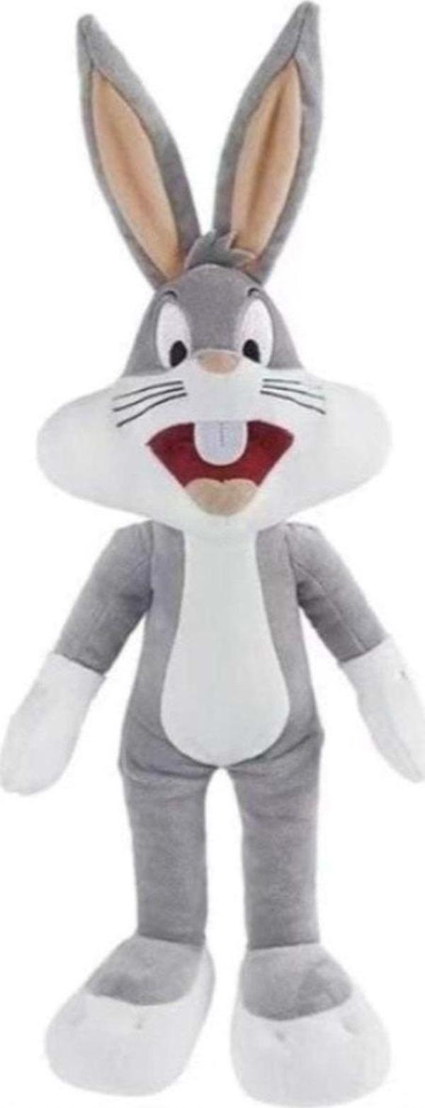 Peluş Bugs Bunny Oyuncak 50 cm  Looney Tunes Sevimli Peluş Karakter - Image 1