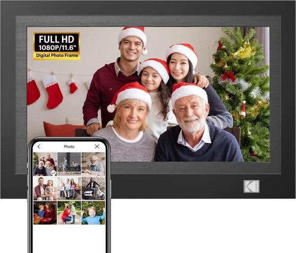 Kodak 11.6” Akıllı Dijital Fotoğraf Çerçevesi – Wifi, 32 Gb Hafıza, Hd Ekran, Dokunmatik - Image 1