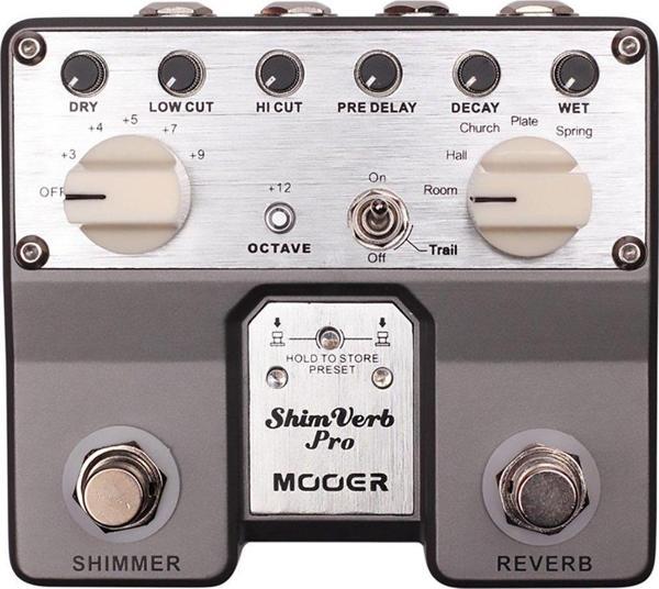 Mooer TRV1 ShimVerb Pro Reverb Gitar Efekt Pedalı - Image 1