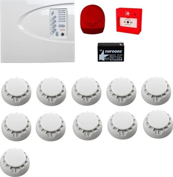 Teletek Yangın Alarm Sistemi Seti 11 Li - Image 1