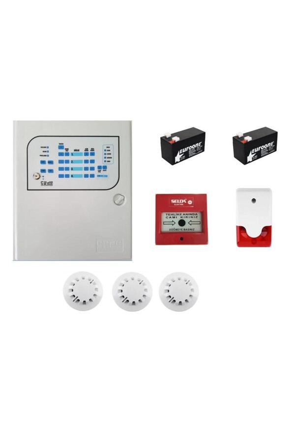 Codesec 3 Lü Yangın Alarm Seti - Image 1