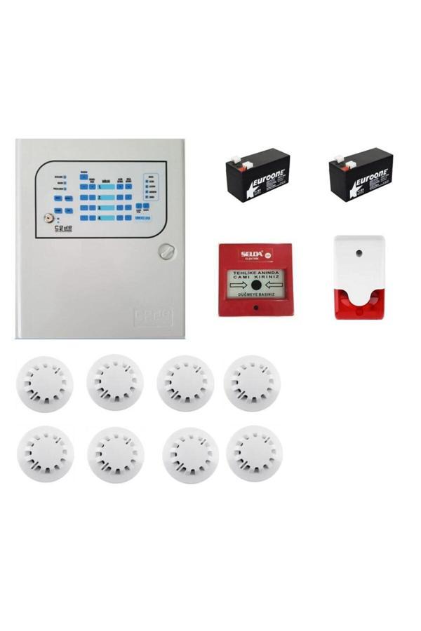Codesec 8 Li Yangın Alarm Seti - Image 1