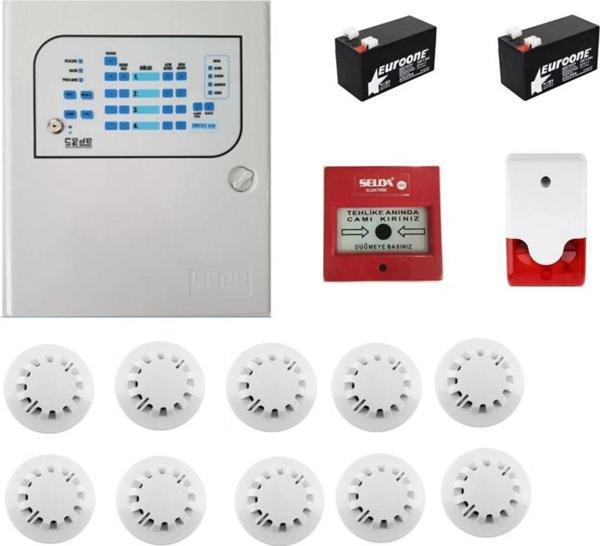 Codesec 10 Lu Yangın Alarm Seti - Image 1