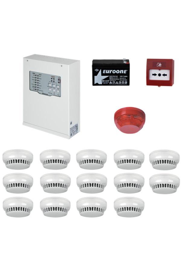 Teknim Teknim Yangın Alarm Sistemi Seti 14 Lü - Image 1