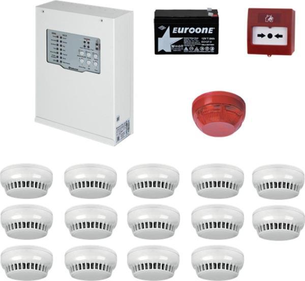 Teknim Yangın Alarm Sistemi Seti 14 Lü - Image 1