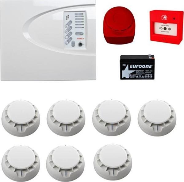 Teletek Yangın Alarm Sistemi Seti 7 Li - Image 1