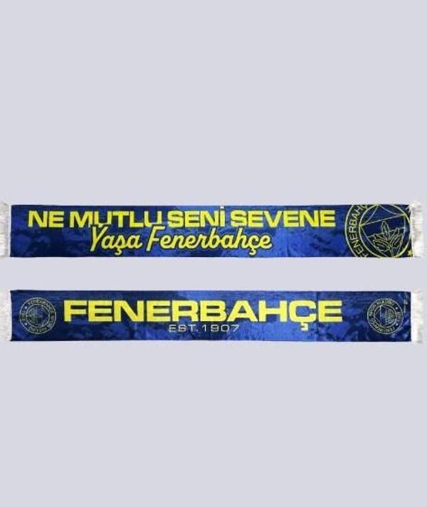 Fenerbahçe Orijinal Lisanslı Ne Mutlu Seni Sevene Atkı - Image 1