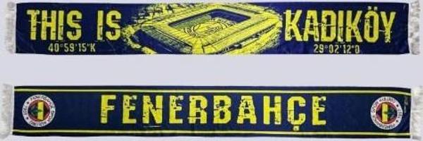 Fenerbahçe Orijinal Lisanslı Unisex This is Kadıköy Atkı - Image 1