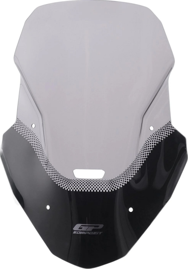 GP KOMPOZİT RKS REALE 125 2022-2025 UYUMLU ÖN SİPERLİK CAM FÜME - Image 1