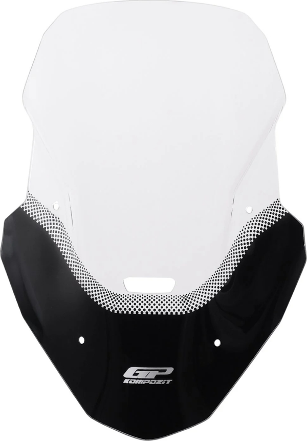 GP KOMPOZİT RKS REALE 125 2022-2025 UYUMLU ÖN SİPERLİK CAM ŞEFFAF - Image 1