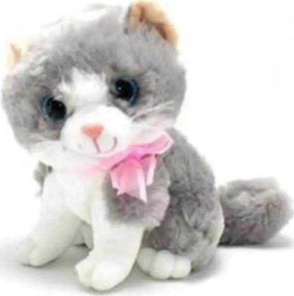 Berattoys 30 Cm Sesli Peluş Kedi Miyavlayan Pelüş Kedi - Image 1