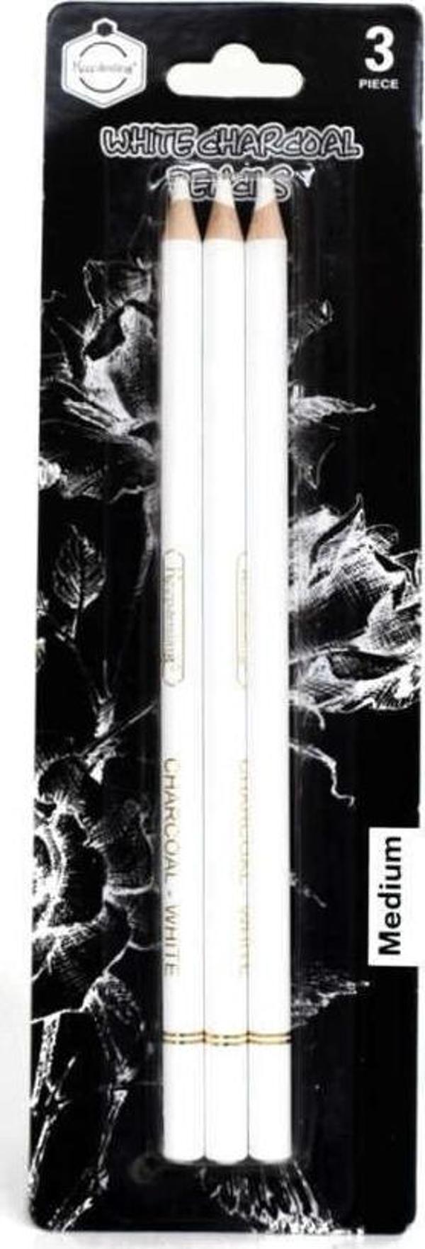 Supertrend Beyaz Kömür Füzen Kalem Seti 3'lü - Image 1