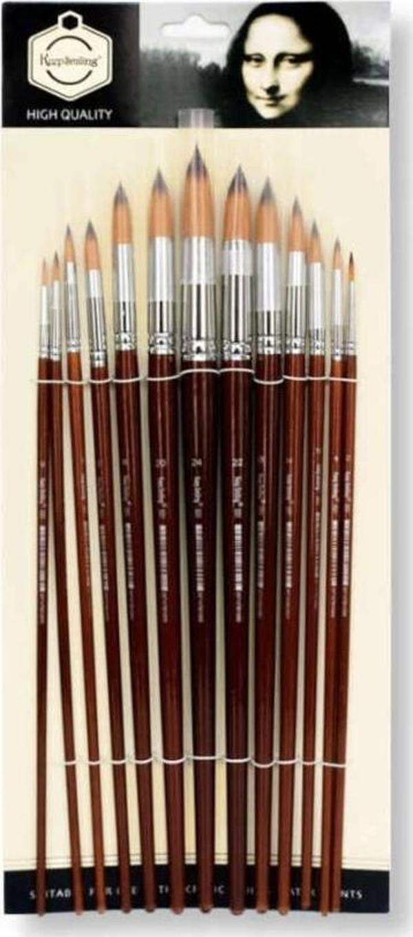 Supertrend Yuvarlak Uçlu Fırça Seti 13'lü - Image 1