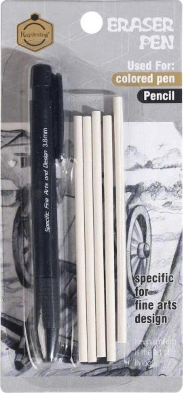 Supertrend 3.8 mm. Kalem Silgi + 5 Adet Silgi Yedeği - Image 1