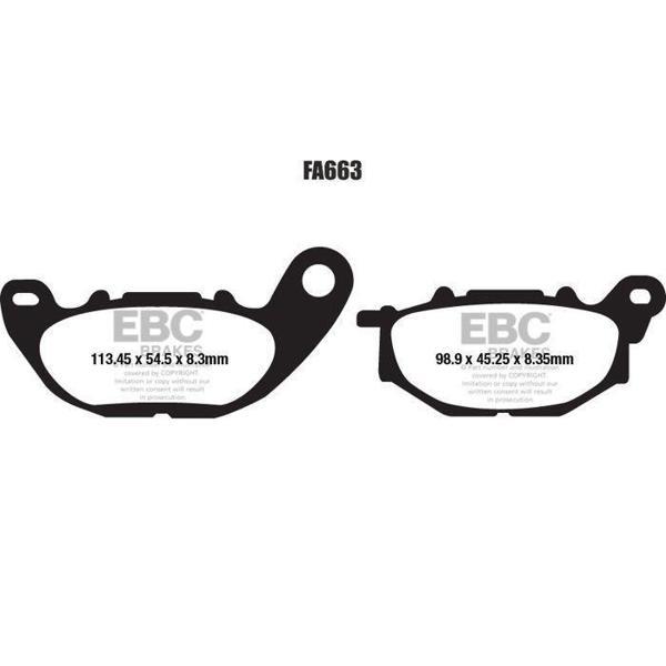 EBC FA663 Fren Balata - Image 1