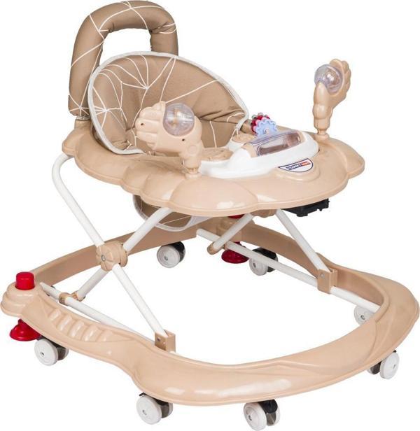 Tommybaby İlk Adım Gri Müzikli ve Oyuncaklı Yürüteç - Image 1