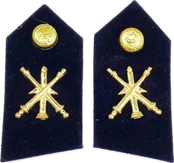 HARİCİ SUBAY TOPÇU SPOLET - YAKA İŞARETİ - Image 1