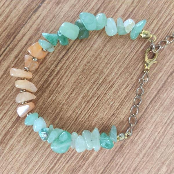 Aventurin & Ametist Doğal Taş Enerji Bilekliği - 4811 - Image 1